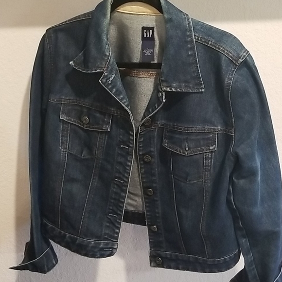 GAP Jackets & Blazers - Vintage GAP dark denim jean jacket L